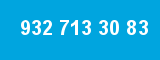 932 713 30 83 932 713 30 83